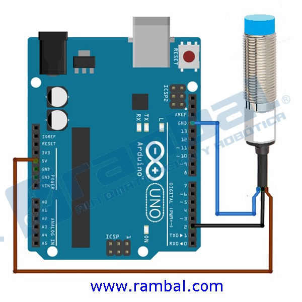 Todo el tiempo canal entretenimiento sensor inductivo arduino